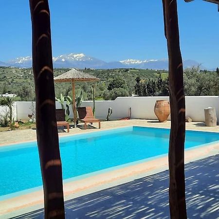 Villa Louloudia Stylish Luxury Villa With Private Pool Pitsidia Exterior foto